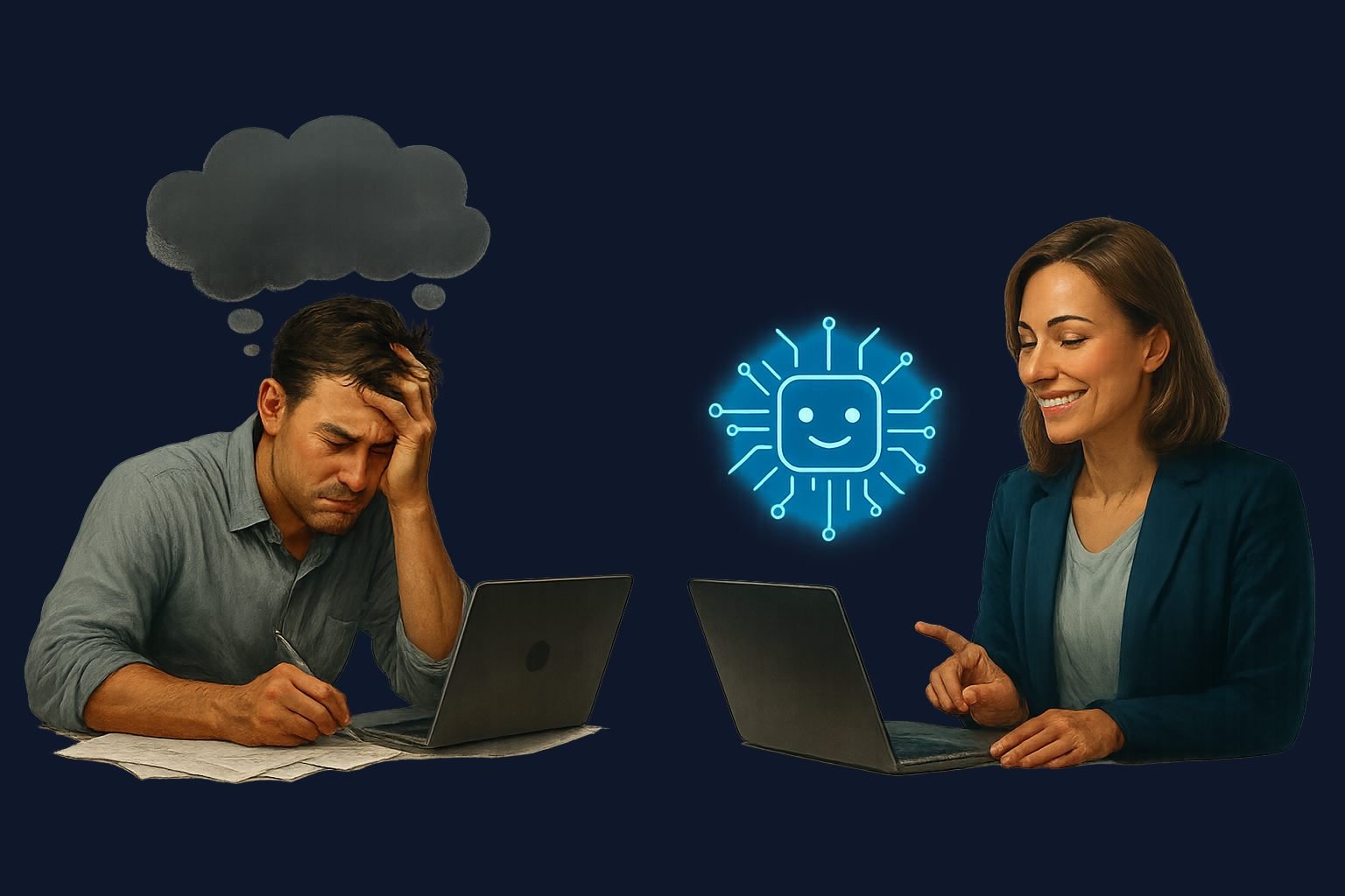 Esquema de Automatización con Inteligencia Artificial